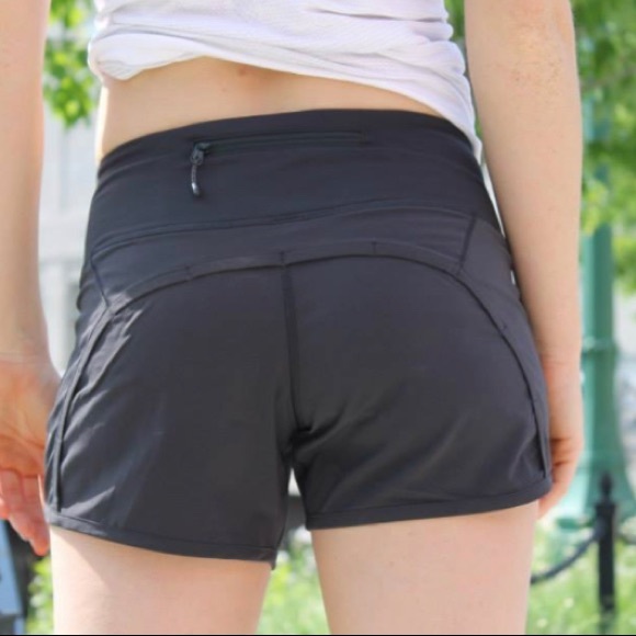 lululemon athletica Pants - EUC black lululemon run times shorts sz 8